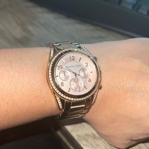 Michael Kors watch rose gold